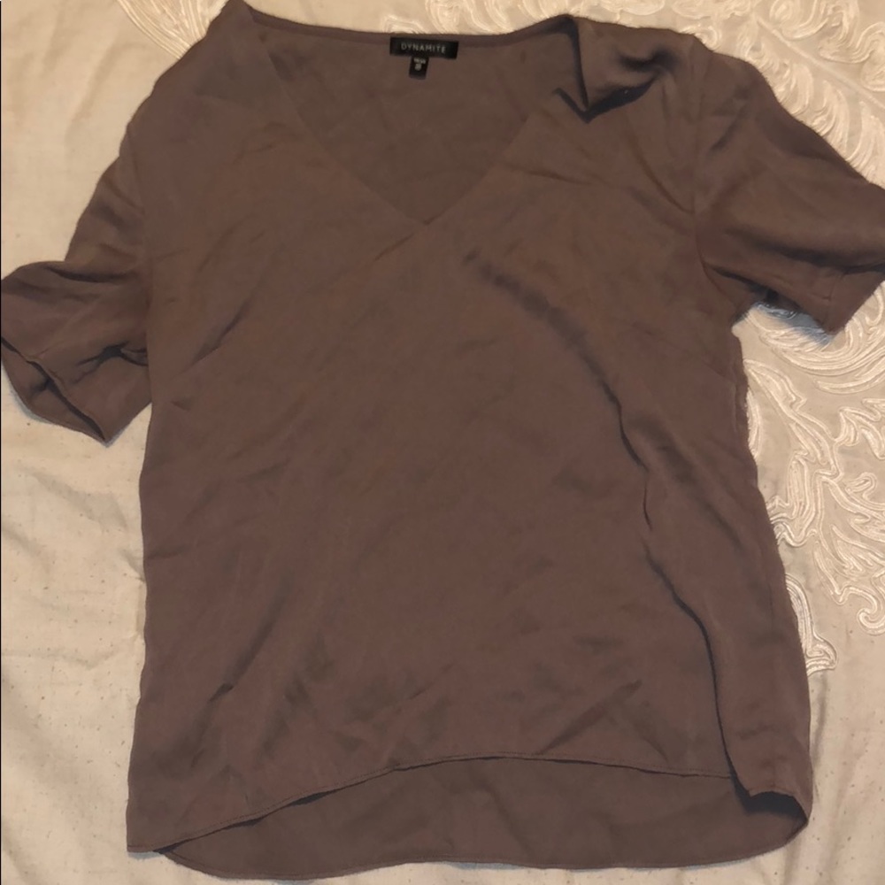 Brown blouse